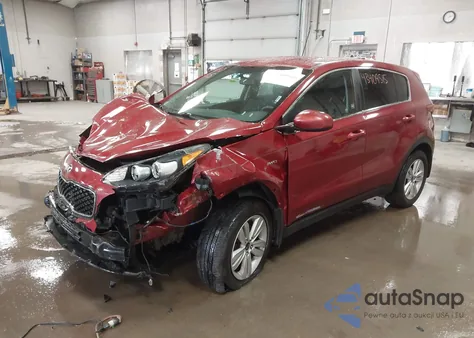 2017 Kia Sportage Lx from USA, damaged, VIN KNDPMCAC8H7247489